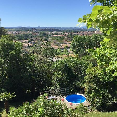 Chambre D'Hote Vue Imprenable Sur Cite - Villa Rose Carcassonne Exteriör bild